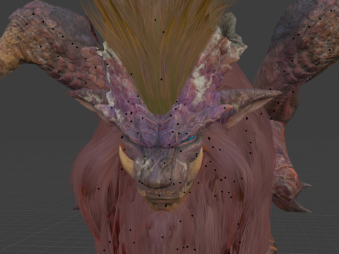 Teostra - Monster Hunter World Model 3D