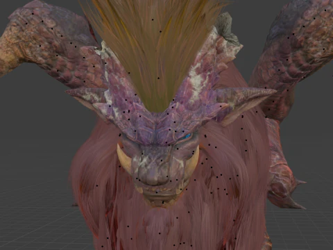 Teostra - Monster Hunter World 3D Model