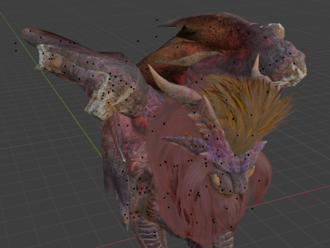 Teostra - Monster Hunter World Model 3D