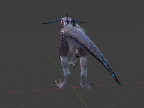 Tzitzi Ya Ku - Monster Hunter World 3Dモデル