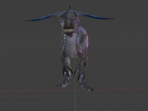 Tzitzi Ya Ku - Monster Hunter World 3Dモデル