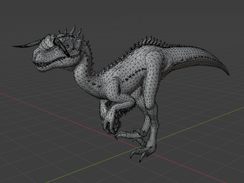 Tzitzi Ya Ku - Monster Hunter World 3Dモデル
