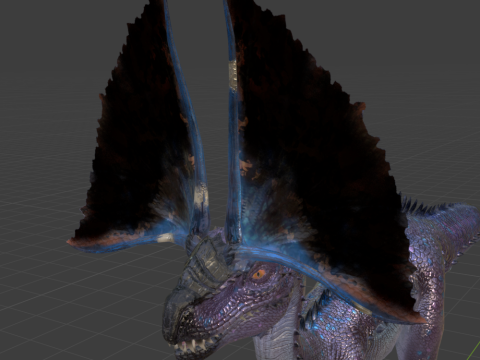 Tzitzi Ya Ku - Monster Hunter World 3Dモデル
