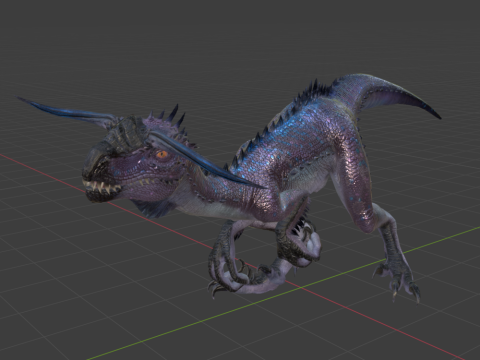 Tzitzi Ya Ku - Monster Hunter World 3Dモデル