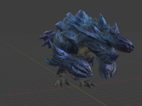 Brachydios - Monster Hunter World 3D Model