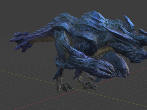 Brachydios - Monster Hunter World 3D Model