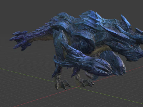 Brachydios - Monster Hunter World 3D Model