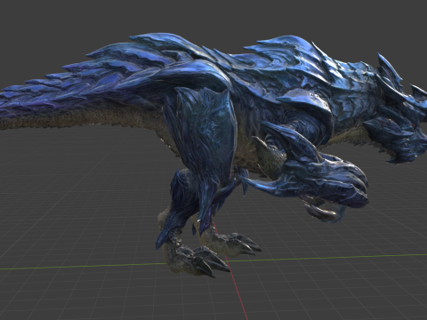 Brachydios - Monster Hunter World 3D Model