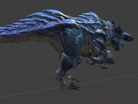 Brachydios - Monster Hunter World 3D Model