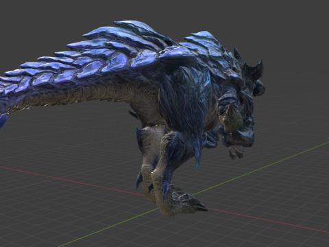 Brachydios - Monster Hunter World 3D Model