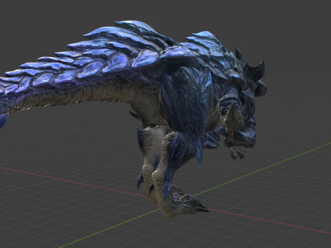 Brachydios - Monster Hunter World 3D Model