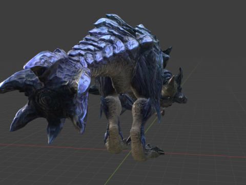 Brachydios - Monster Hunter World 3D Model