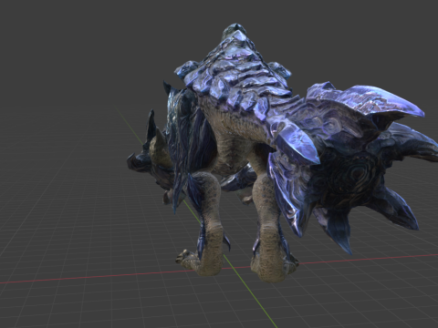 Brachydios - Monster Hunter World 3D Model