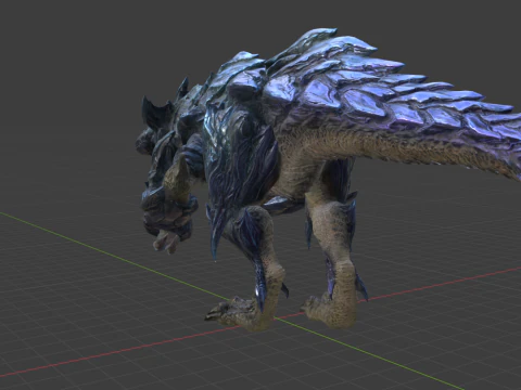 Brachydios - Monster Hunter World 3D Model