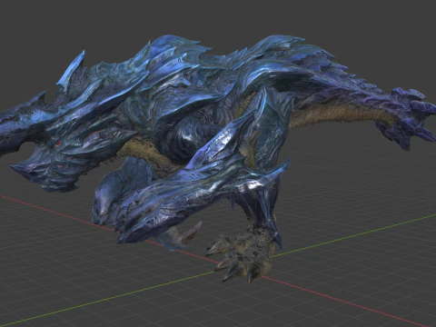 Brachydios - Monster Hunter World 3D Model
