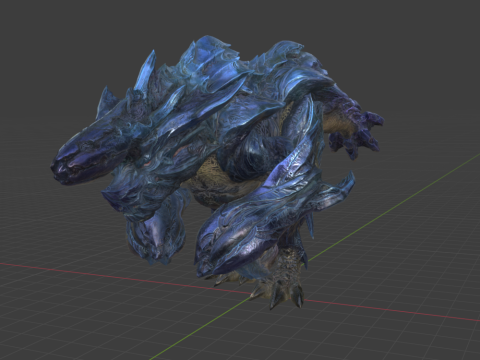 Brachydios - Monster Hunter World 3D Model
