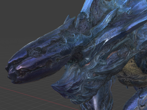 Brachydios - Monster Hunter World 3D Model