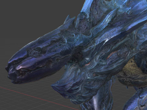 Brachydios - Monster Hunter World 3D Model