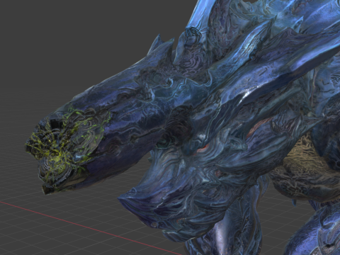Brachydios - Monster Hunter World 3D Model