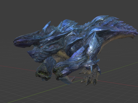 Brachydios - Monster Hunter World 3D Model