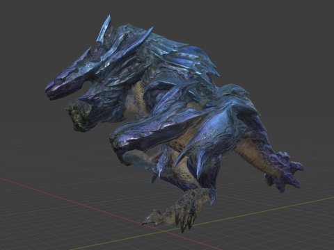 Brachydios - Monster Hunter World 3D Model
