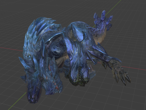 Brachydios - Monster Hunter World 3D Model