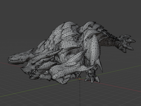 Brachydios - Monster Hunter World 3D Model