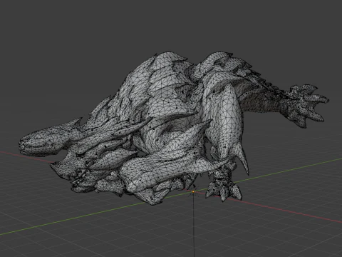 Brachydios - Monster Hunter World 3D Model