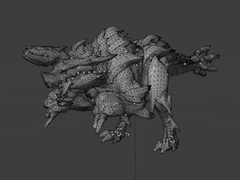 Brachydios - Monster Hunter World 3D Model