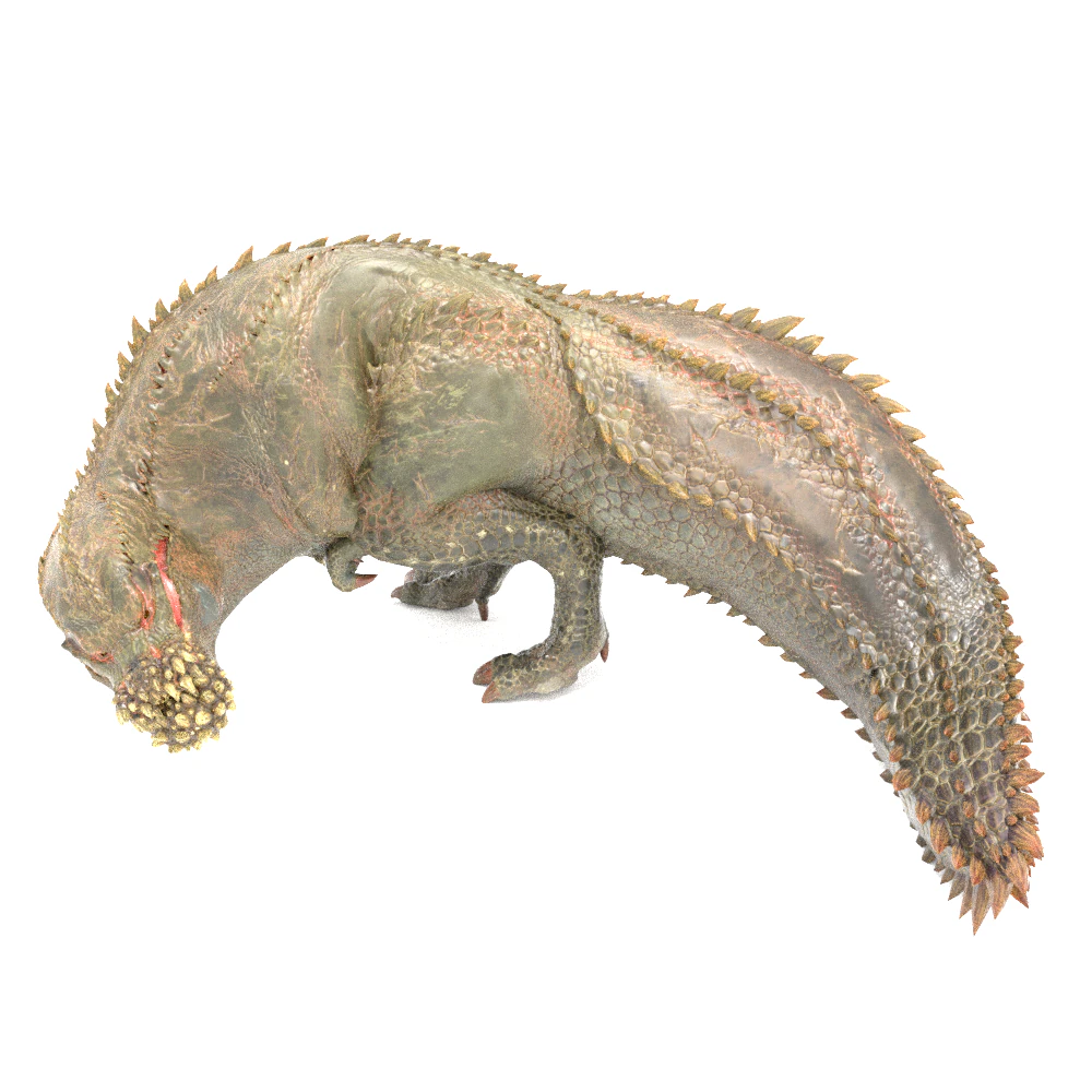 Deviljho - Mundo Cazador de Monstruos Modelo 3D .c4d .max .obj .3ds .fbx .stl .blend 