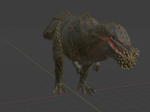 Deviljho - Monster Hunter World Modelo 3D