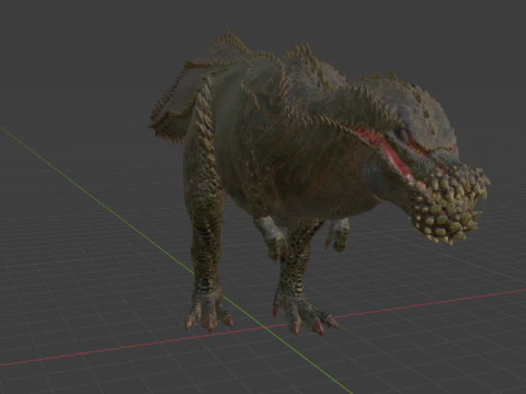 Deviljho - Mundo Cazador de Monstruos Modelo 3D