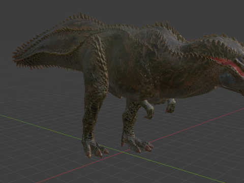 Deviljho - Monster Hunter World Modelo 3D