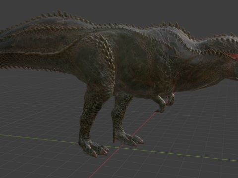 Deviljho - Monster Hunter World Modelo 3D