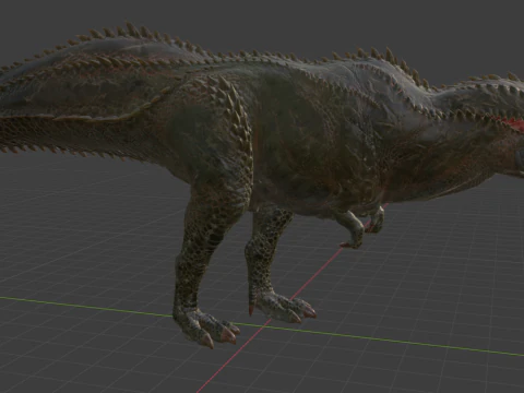 Deviljho - Mundo Cazador de Monstruos Modelo 3D
