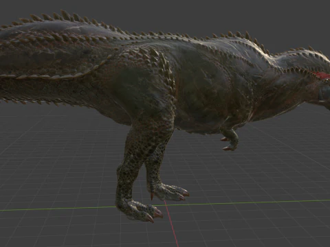 Deviljho - Mundo Cazador de Monstruos Modelo 3D