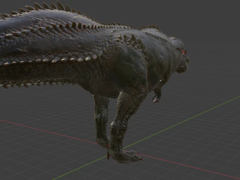 Deviljho - Mundo Cazador de Monstruos Modelo 3D