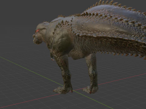 Deviljho - Mundo Cazador de Monstruos Modelo 3D