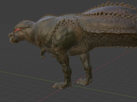 Deviljho - Monster Hunter World Modelo 3D
