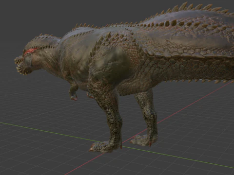 Deviljho - Mundo Cazador de Monstruos Modelo 3D