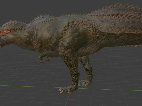 Deviljho - Mundo Cazador de Monstruos Modelo 3D