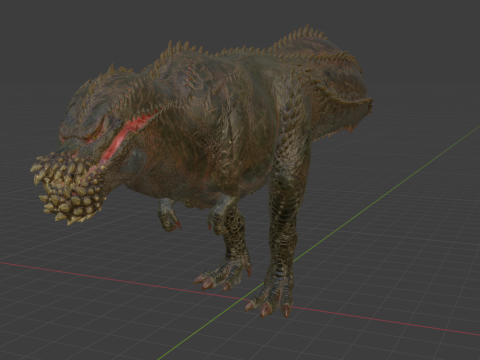 Deviljho - Monster Hunter World Modelo 3D