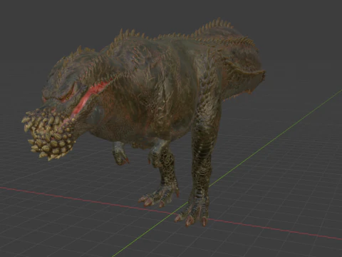Deviljho - Mundo Cazador de Monstruos Modelo 3D