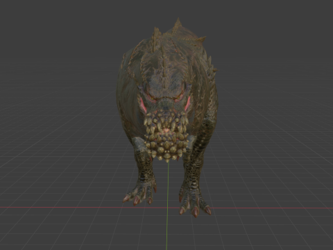 Deviljho - Monster Hunter World Modelo 3D