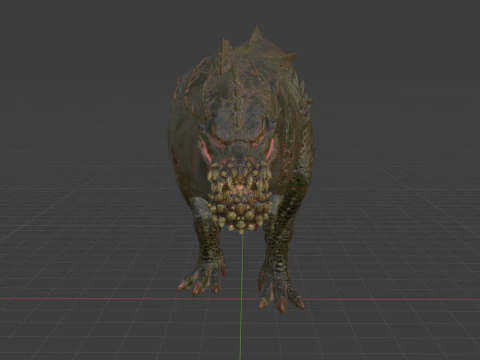 Deviljho - Mundo Cazador de Monstruos Modelo 3D