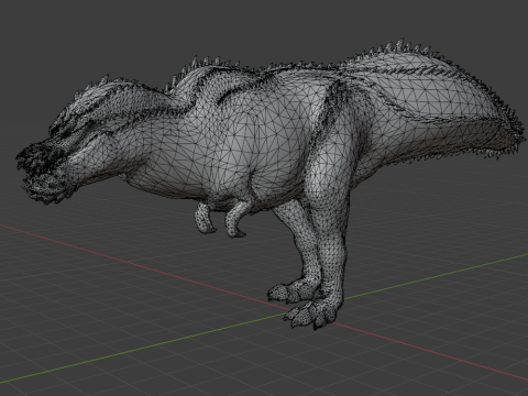 Deviljho - Monster Hunter World Modelo 3D