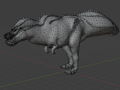 Deviljho - Mundo Cazador de Monstruos Modelo 3D