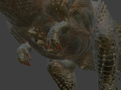 Deviljho - Mundo Cazador de Monstruos Modelo 3D