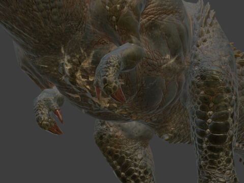Deviljho - Monster Hunter World Modelo 3D