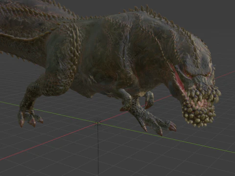 Deviljho - Mundo Cazador de Monstruos Modelo 3D